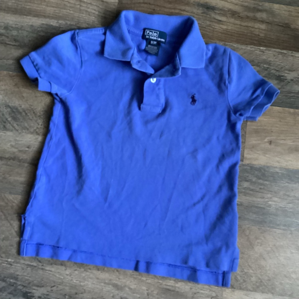 Polo by Ralph Lauren Kids Classic Purple Polo Shirt